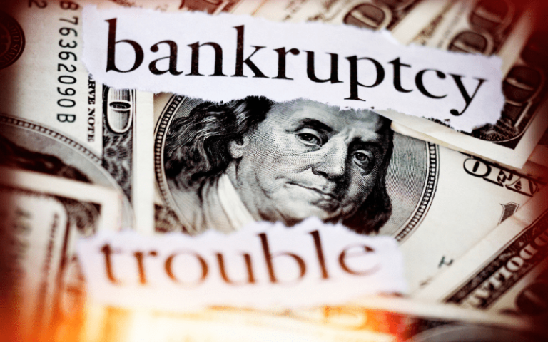 Bankruptcy trouble