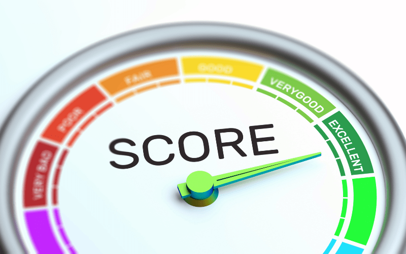 Credit score fixed after bankruptcy